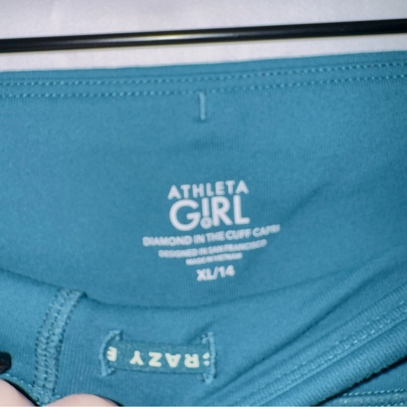 Athleta Girl Diamond in The Cuff Carpi Leggings size XL 14 - Picture 2 of 6